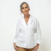 Grammar Tops | The Declarative Shirt - White