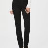 Paige Pants | Hoxton Straight In Black Shadow