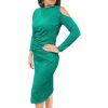 Chiara Boni Dresses | Corea Tricot Dress - Jade