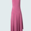 Iris Setlakwe Dresses | Godet Dress In Mauve