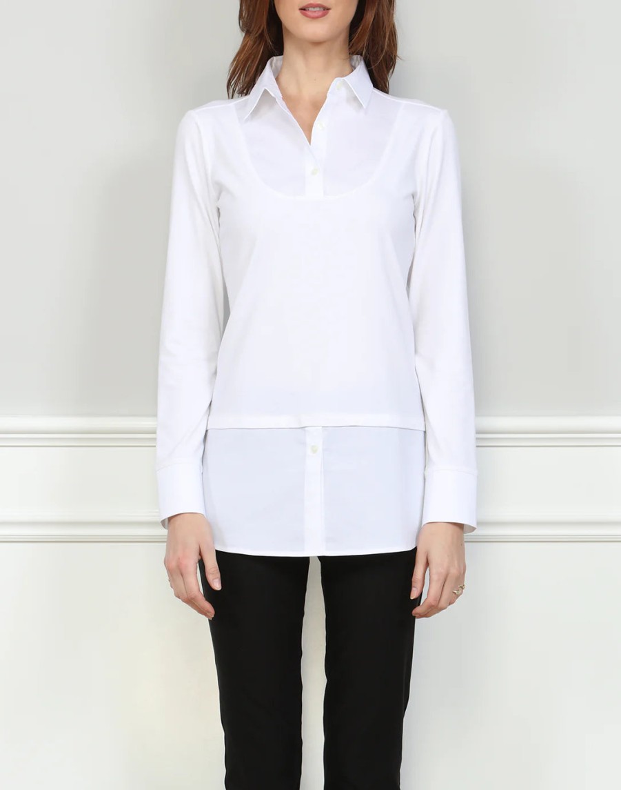 Hinson Wu Tops | Ava Top - White