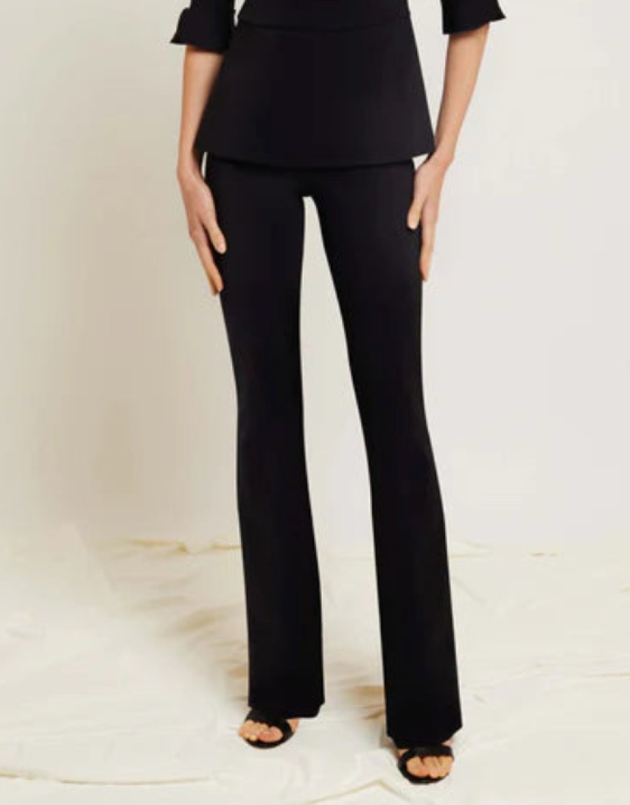 Chiara Boni Pants | Venus High Waist Jersey Pant In Black