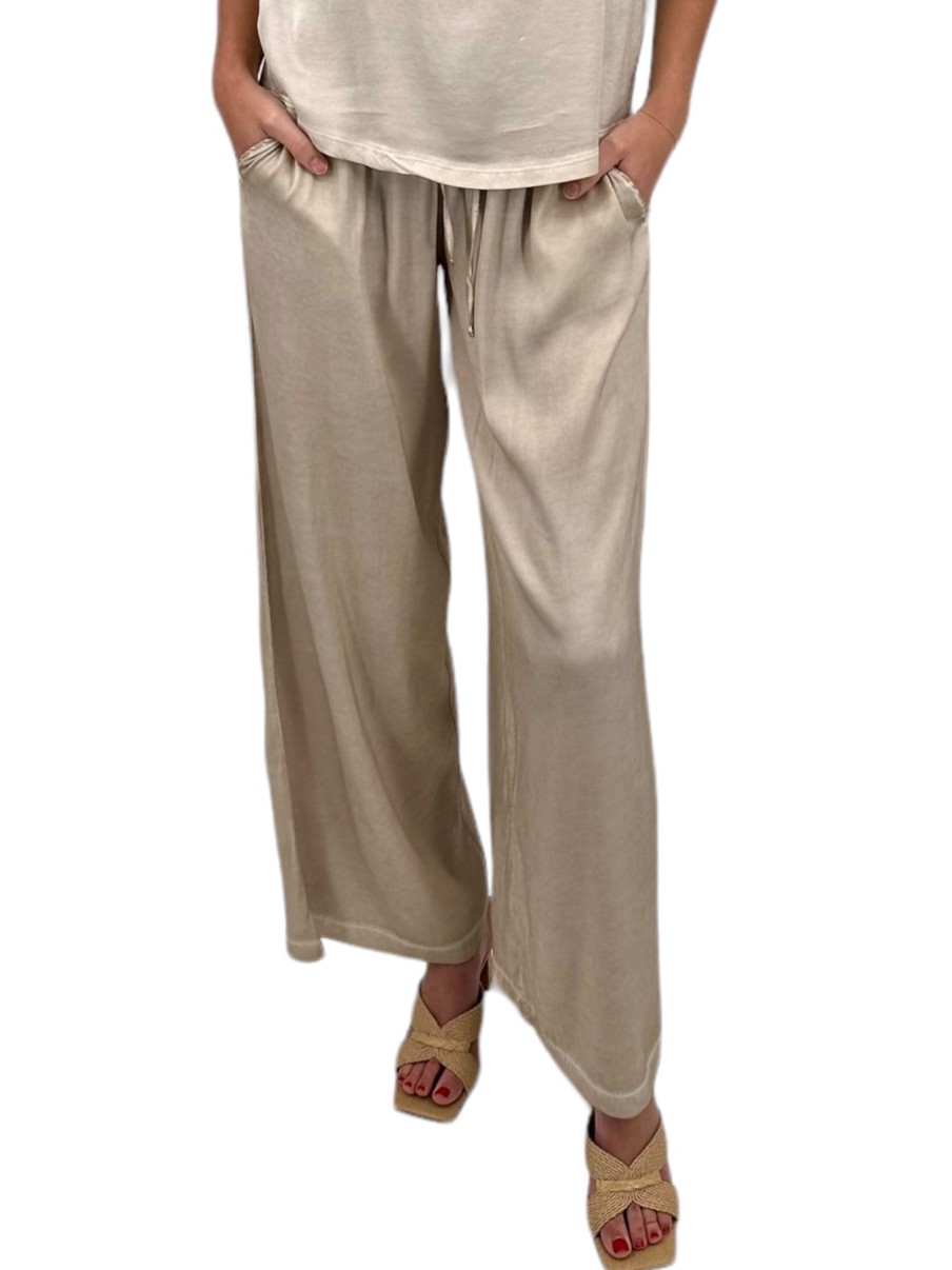 Ploumanac'h Pants | Island Slacks In Beige