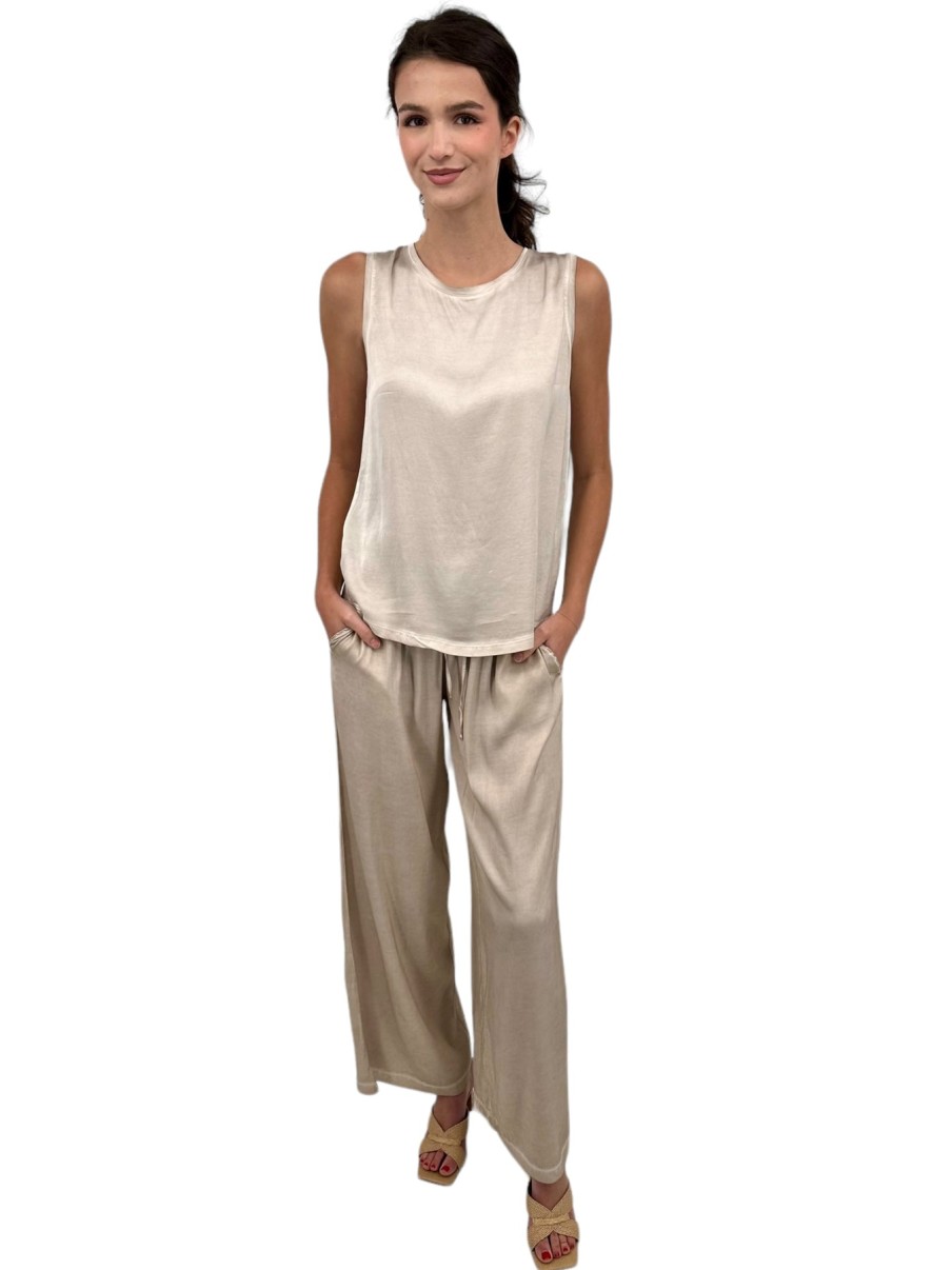 Ploumanac'h Pants | Island Slacks In Beige