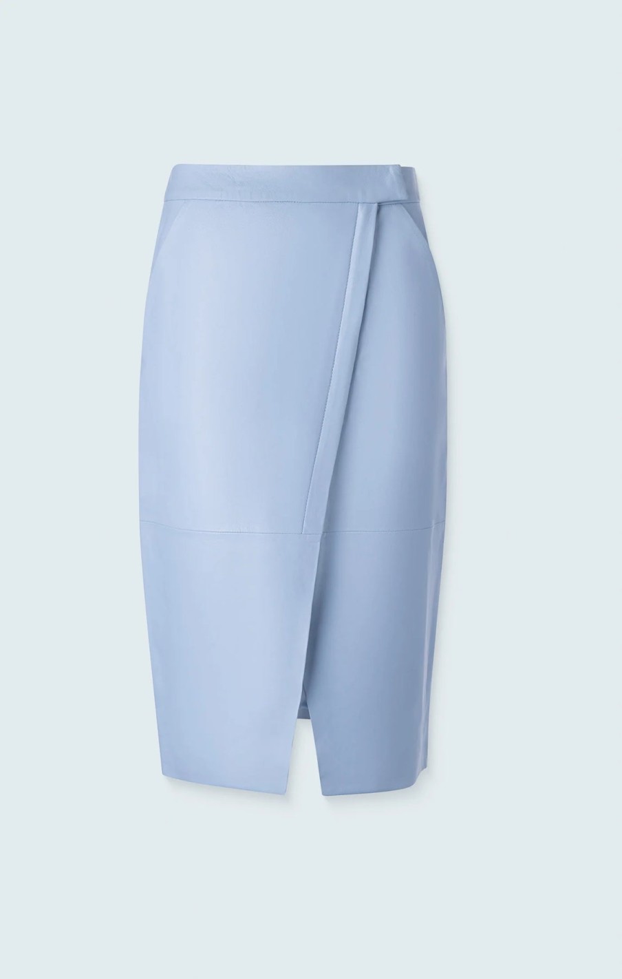 Iris Setlakwe Skirts | Pencil Skirt With Front Vent