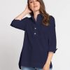 Hinson Wu Tops | Aileen Tunic - Navy