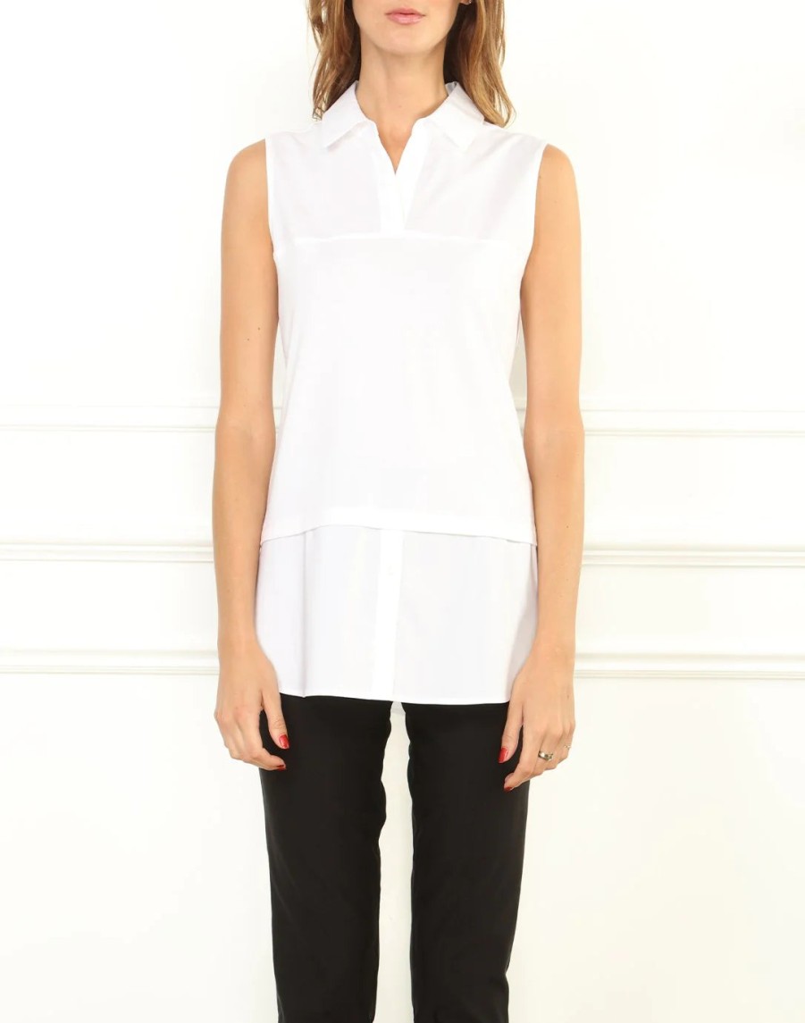 Hinson Wu Tops | Lea Foundation Layer - White