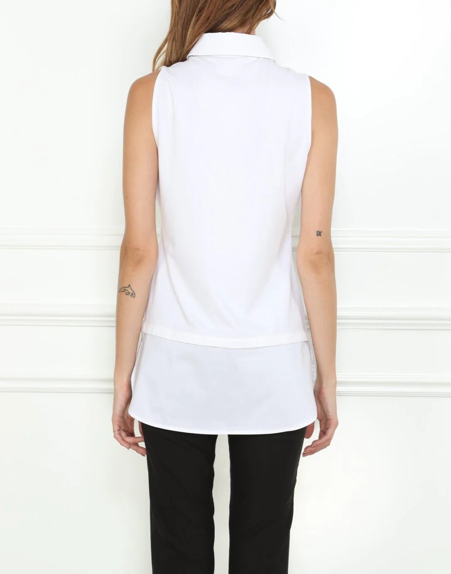 Hinson Wu Tops | Lea Foundation Layer - White