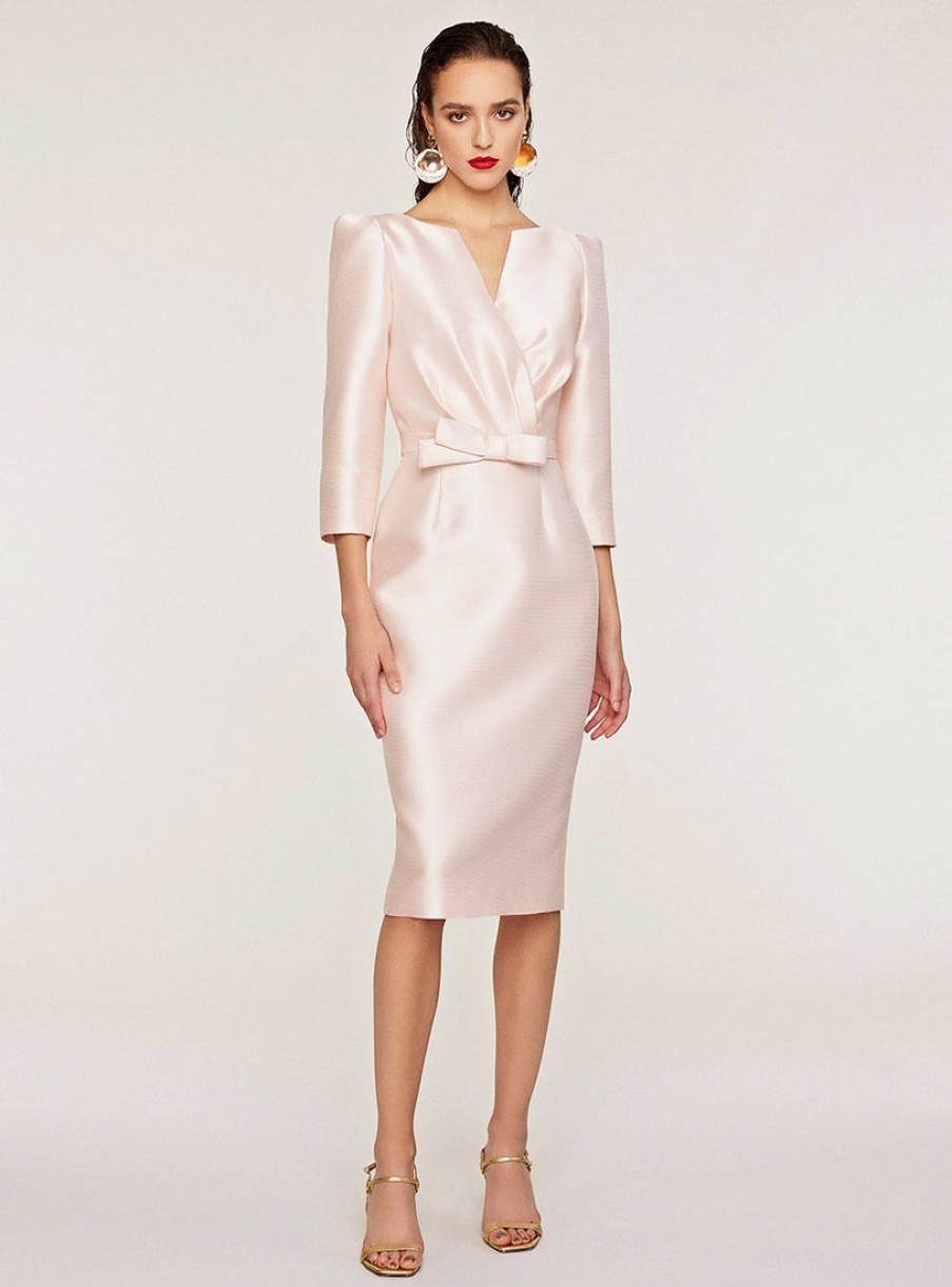 Frascara Dresses | Pink Classic Bow Dress