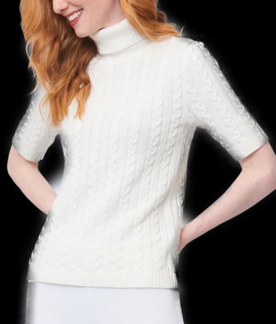 Biana Tops | Lea Top In Winter White