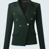 Iris Setlakwe Jackets | Jacket With 6 Buttons In Forest Green