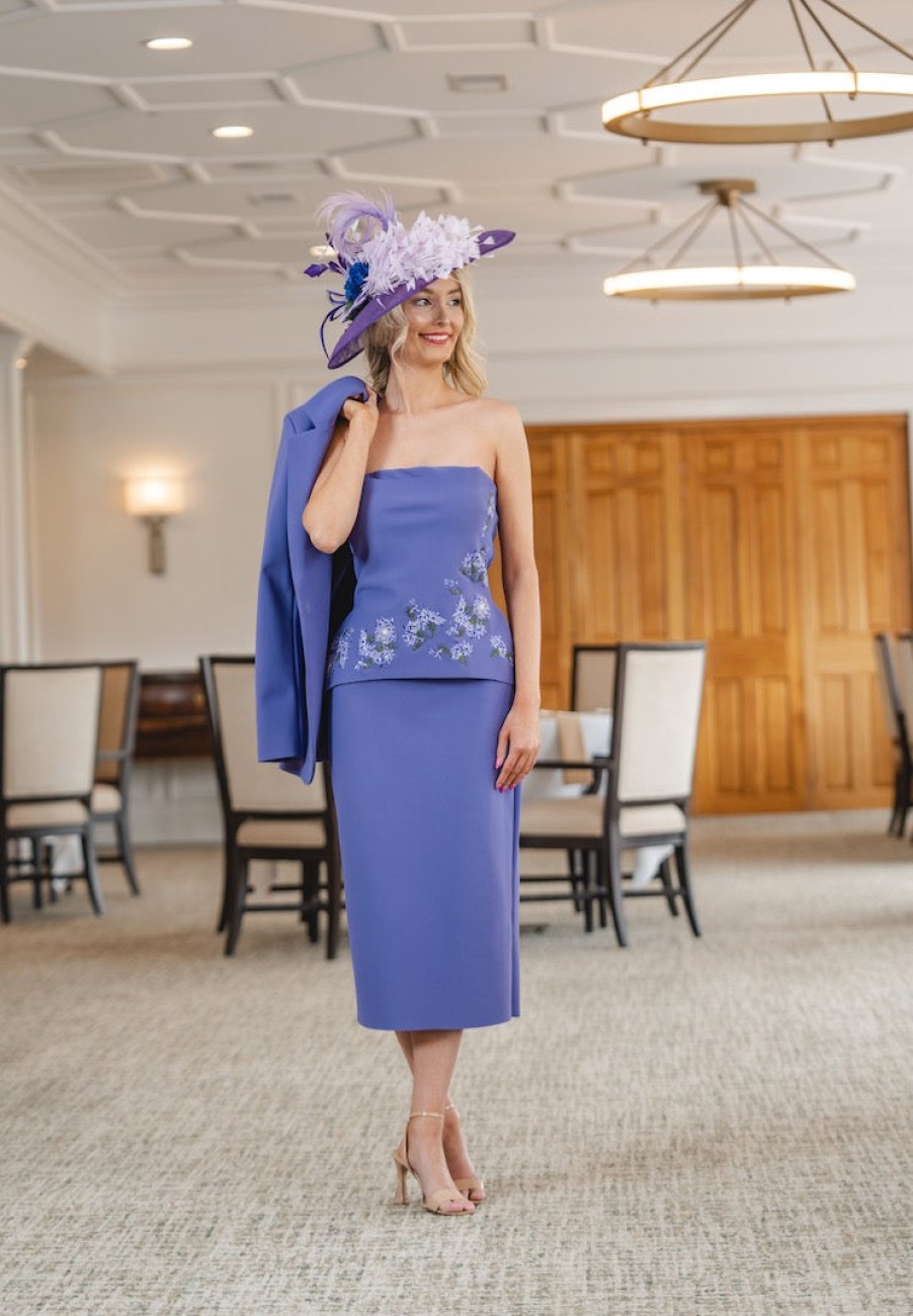 Chiara Boni Dresses | Pandia Dress In Dark Lavender