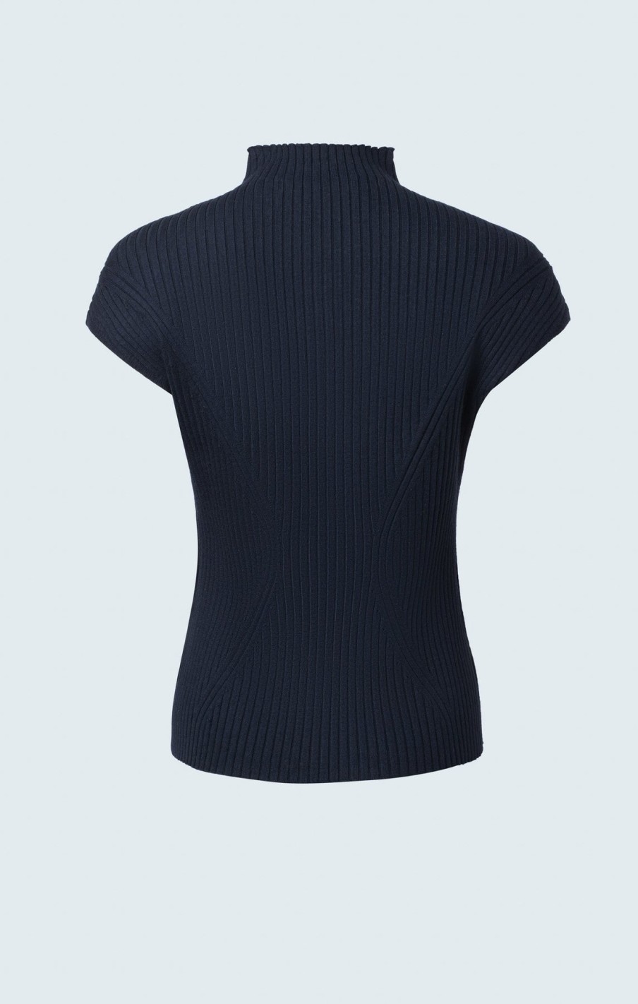 Iris Setlakwe Tops | Cheminee Rib Top In Navy