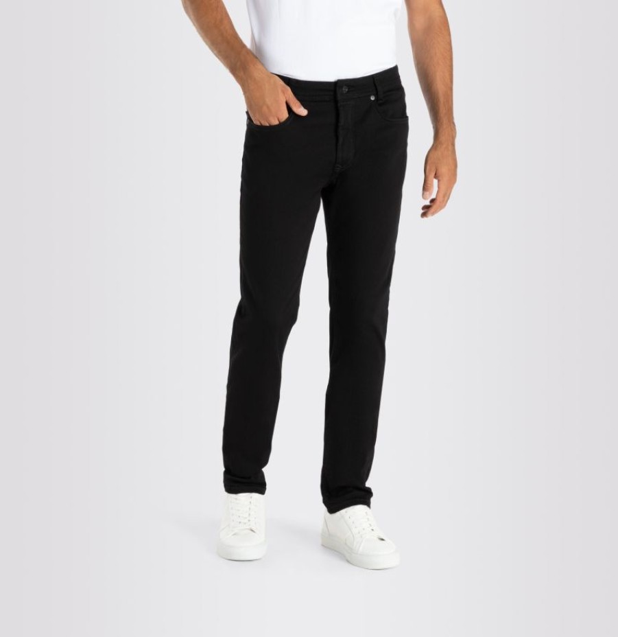 Mens Mac Jeans Pants | Men'S Mac Flexx Jean 30'' In Black