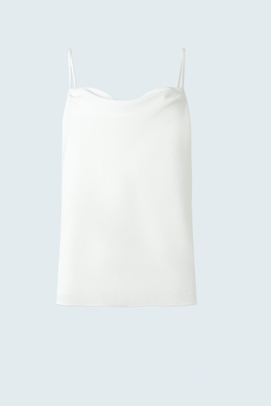 Iris Setlakwe Tops | Cowl Neck Cami In Ivory