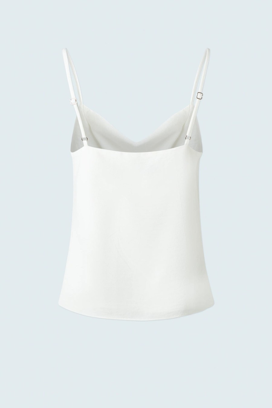 Iris Setlakwe Tops | Cowl Neck Cami In Ivory