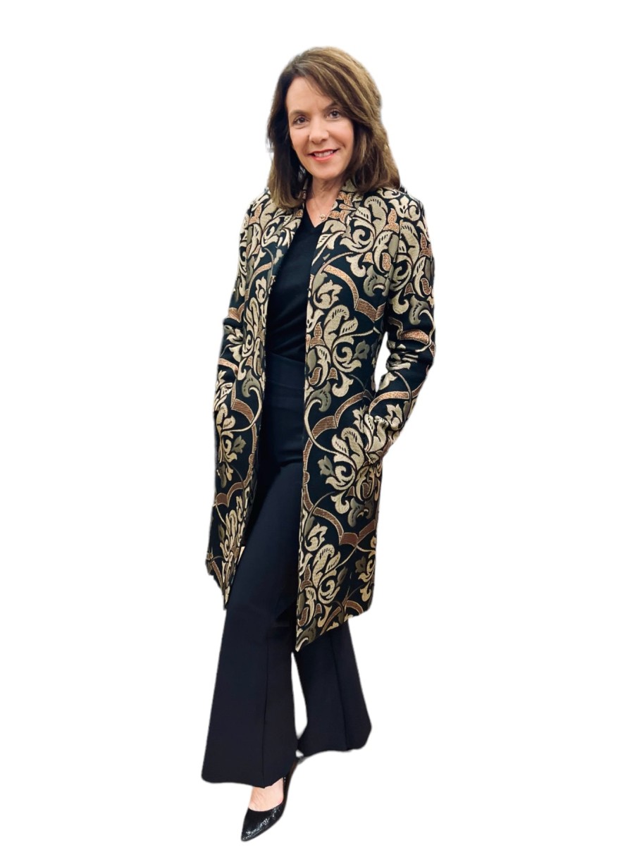 Tom and Linda Platt Jackets | French Brocade Coat