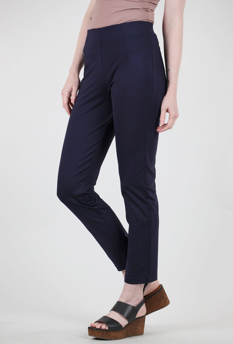 Equestrian Pants | Zani Ponte Pant In Navy