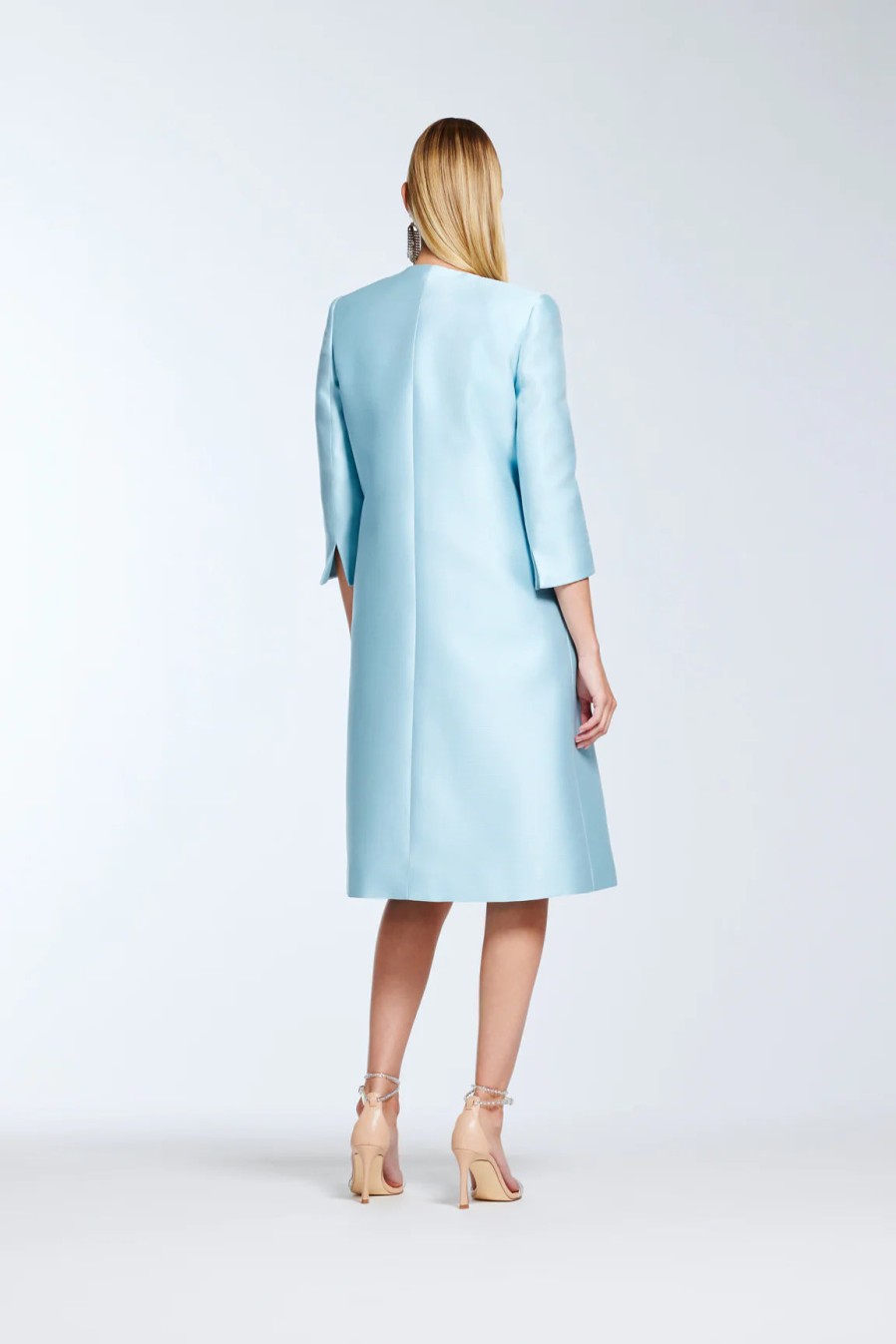 Frascara Dresses | Dress & Coat Combo In Azure