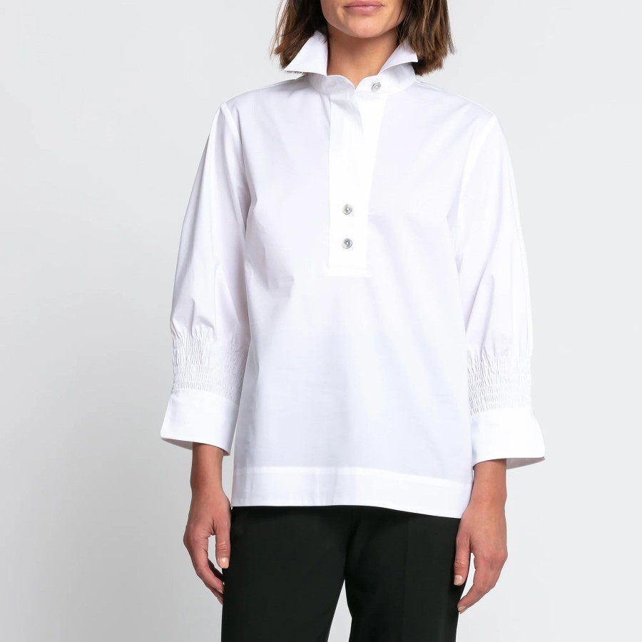 Hinson Wu Tops | Morgan Top - White