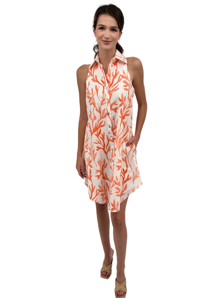 Finley Dresses | Swing Dress In Coral Reef Print