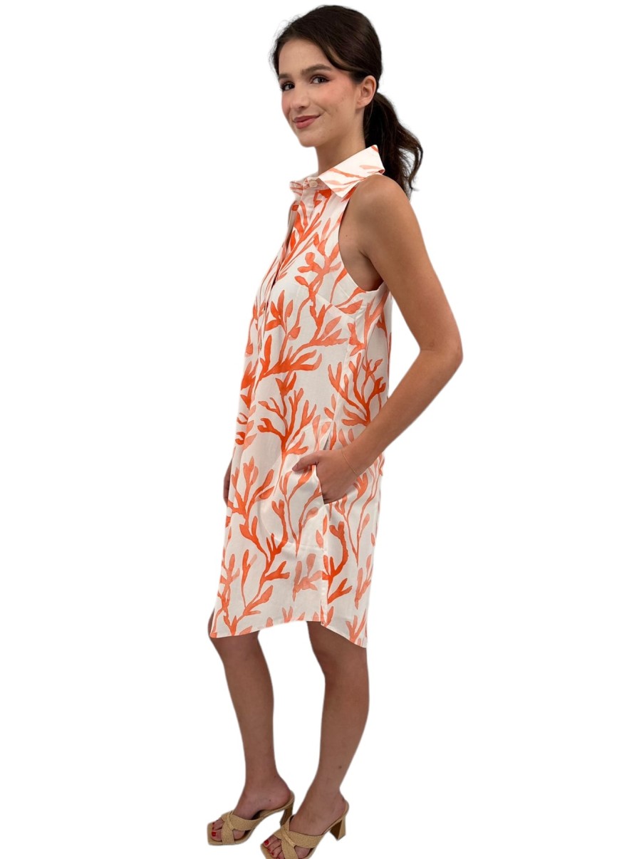 Finley Dresses | Swing Dress In Coral Reef Print