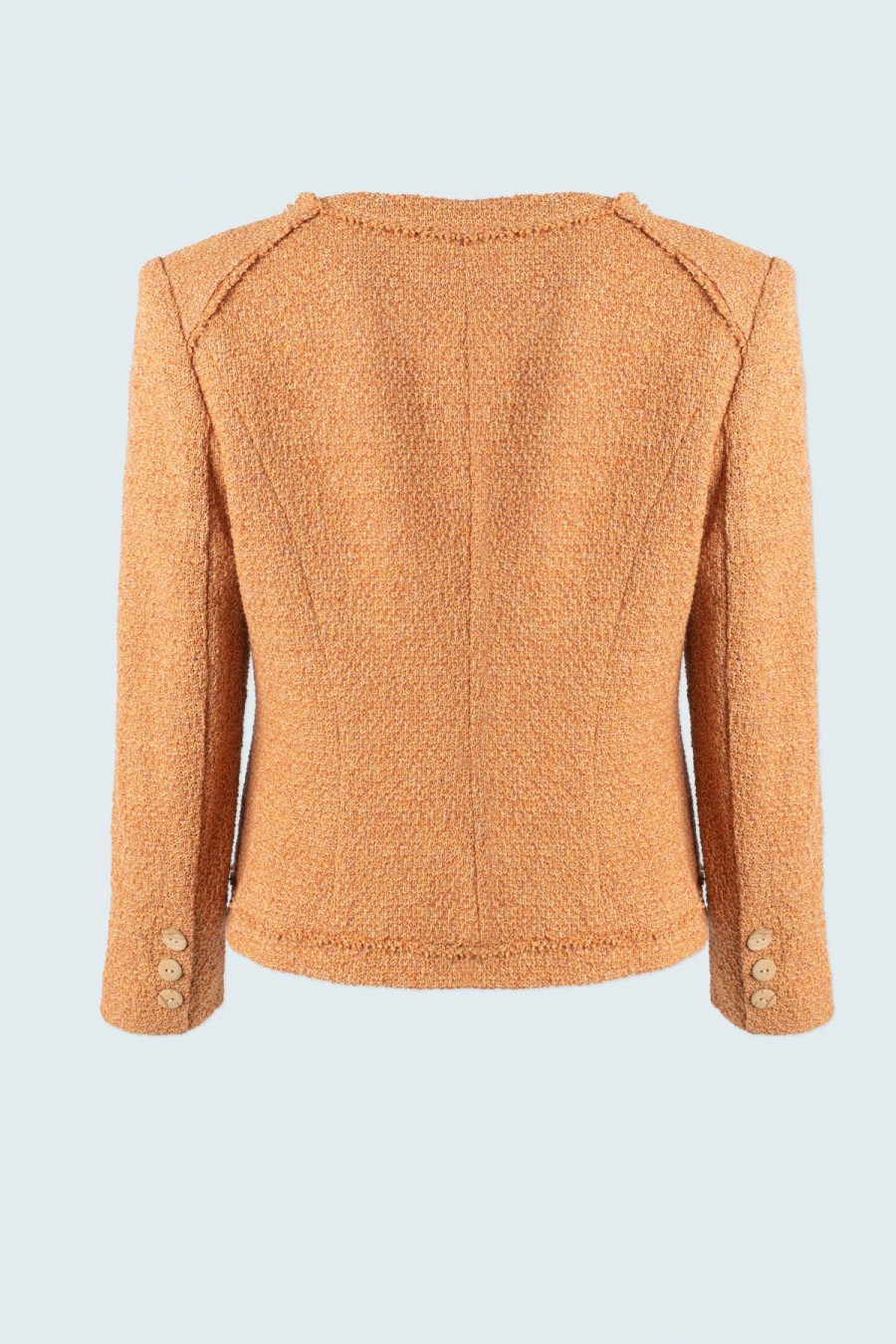 Iris Setlakwe Jackets | Short Jacket Pagoda Shoulder In Natural Mix