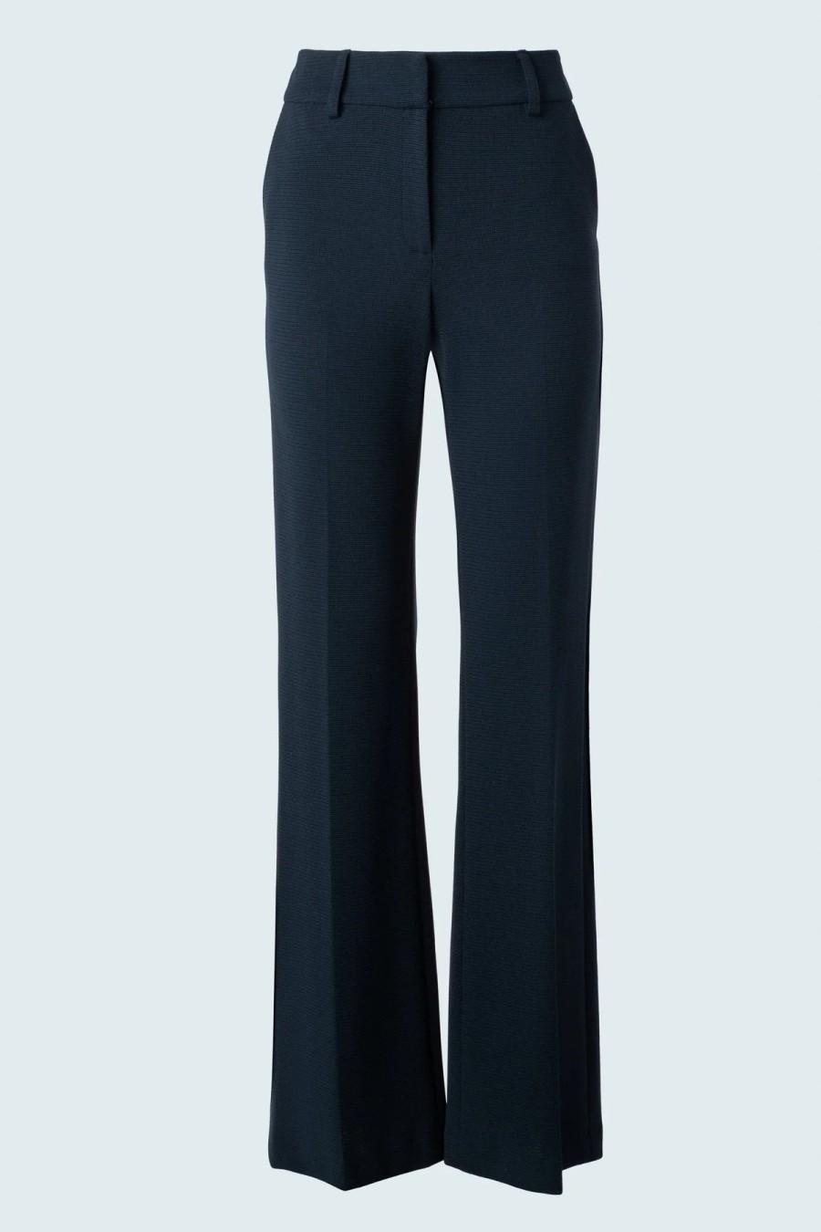 Iris Setlakwe Pants | Semi Flare Pant - Navy