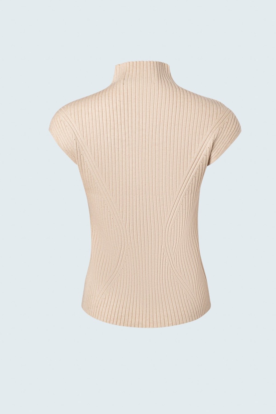 Iris Setlakwe Tops | Cheminee Rib Top In Ivory