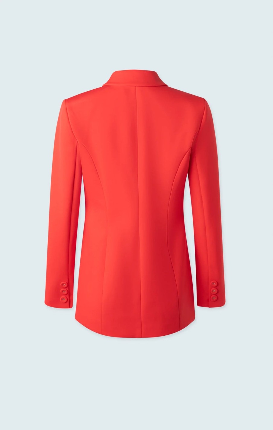 Iris Setlakwe Jackets | Fitted Mid-Length Jacket In Red