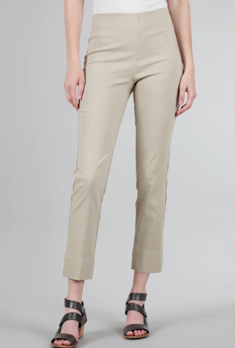 Equestrian Pants | Milo Ankle Pant In Cream