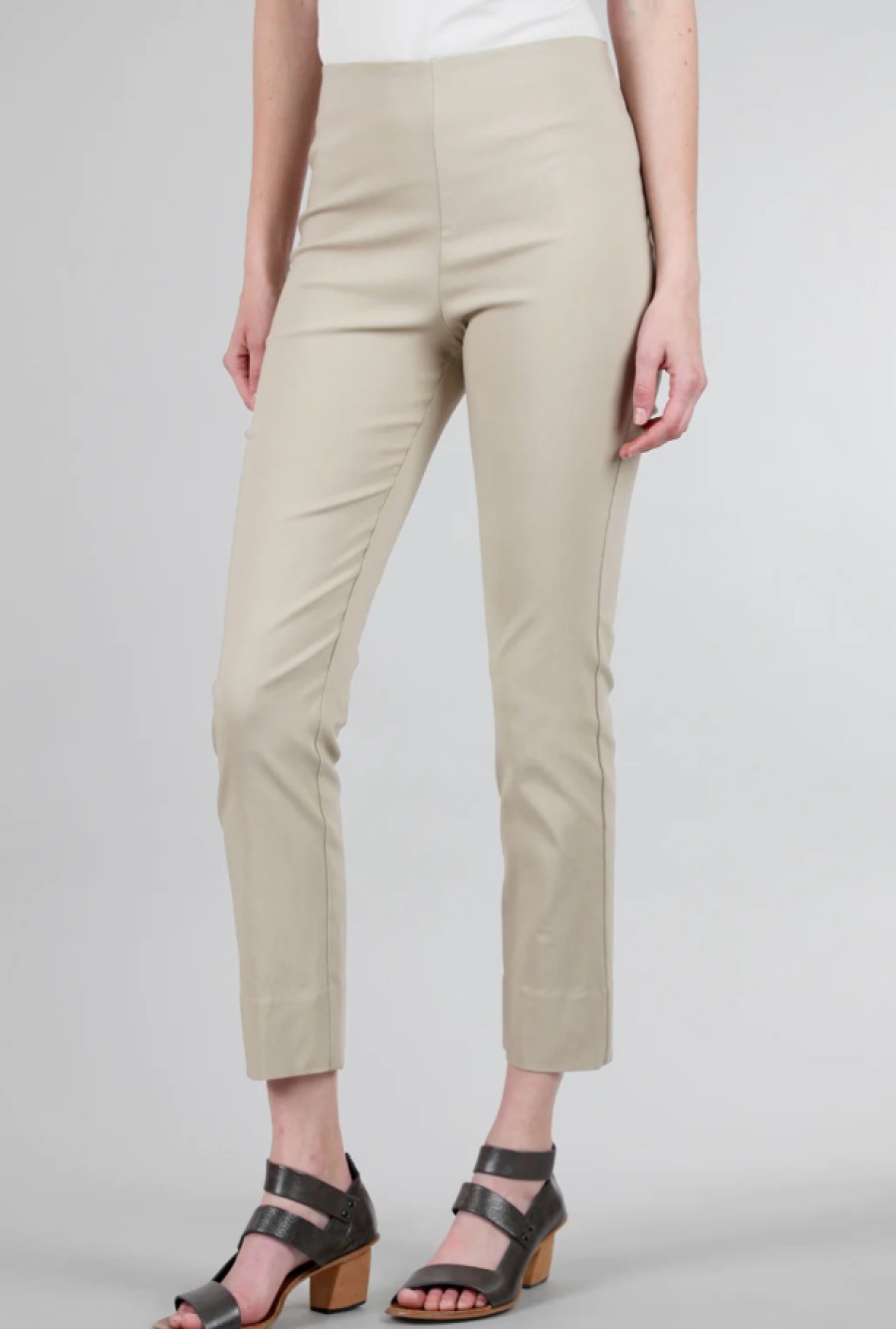 Equestrian Pants | Milo Ankle Pant In Cream