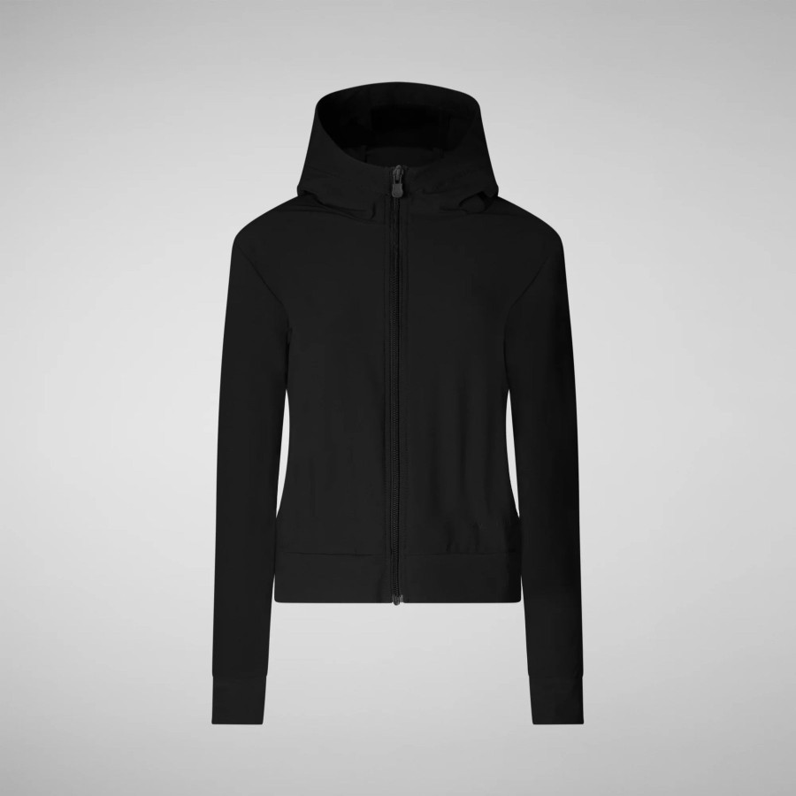 Save The Duck Jackets | Pear Hooded Jacket In Black