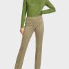 Marc Cain Pants | Patterned Frederica Flared Leg Pants - Green