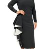 Chiara Boni Dresses | Acheloo Jersey Midi-Dress