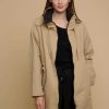 Rino & Pelle Jackets | Brazil Reversible Coat In Sand/Black