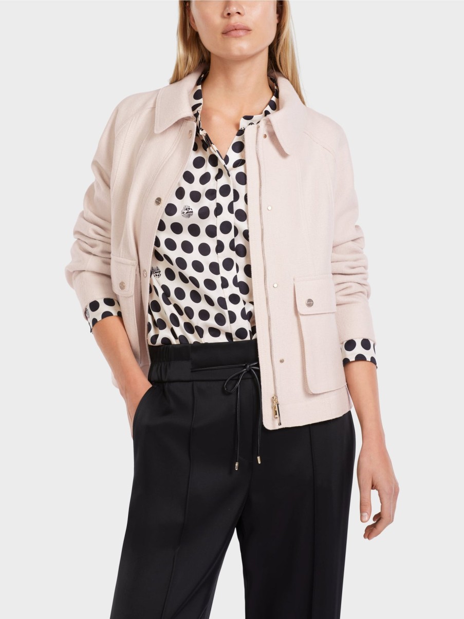 Marc Cain Jackets | Raglan Jacket In Soft Blossom