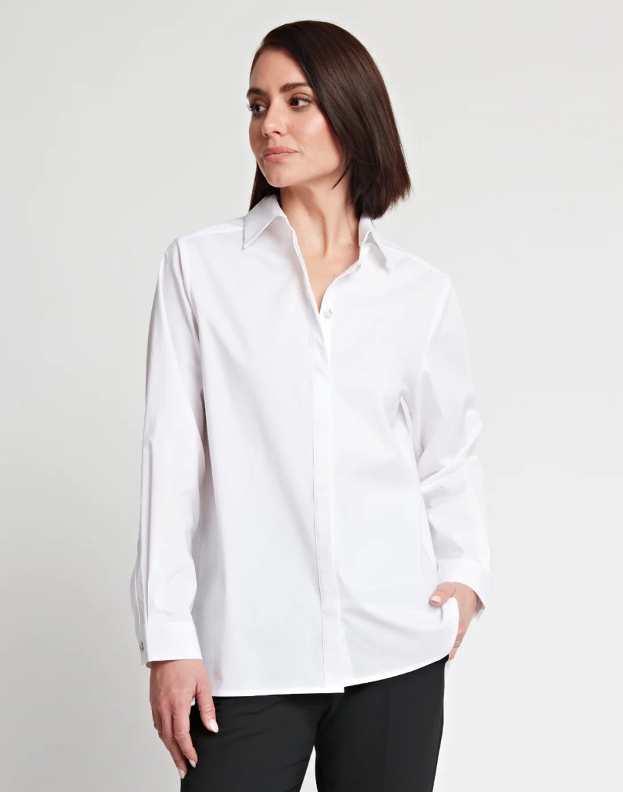 Hinson Wu Tops | Sara Top - White