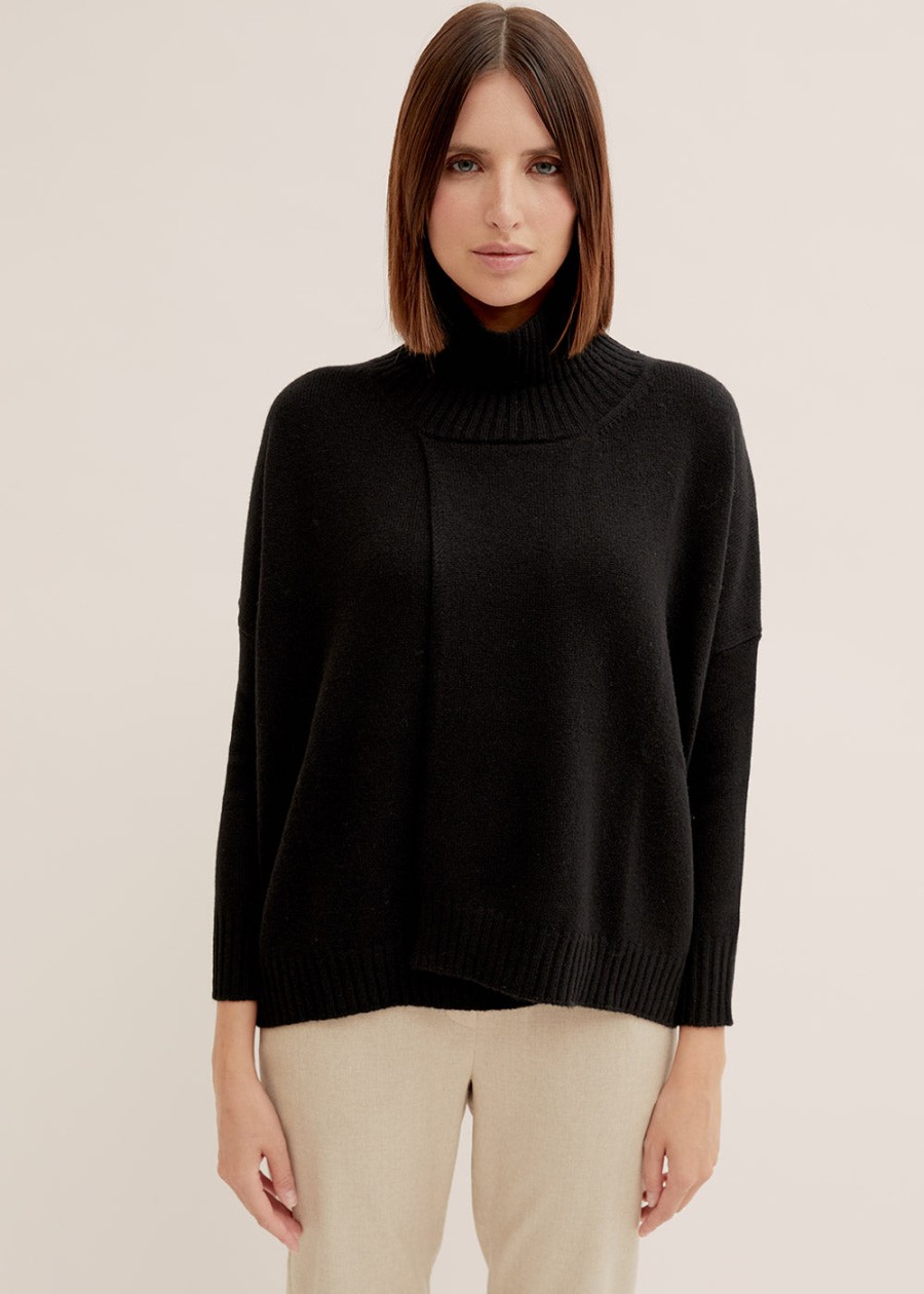 Biancalancia Tops | Overlapping Sweater