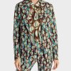 Marc Cain Jackets | Graphic Design Blazer In Soft Malachite