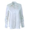 Diomi Tops | Classic Shirt Button Front In White