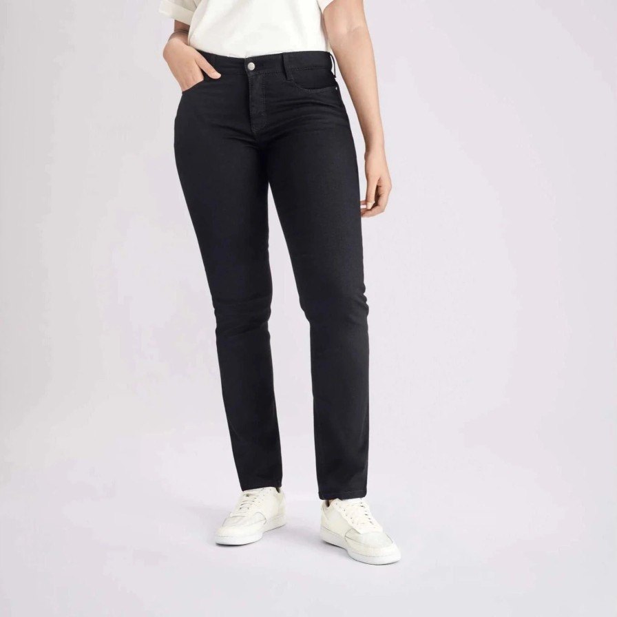 Mac Jeans Pants | Dream Straight 30'' In Black