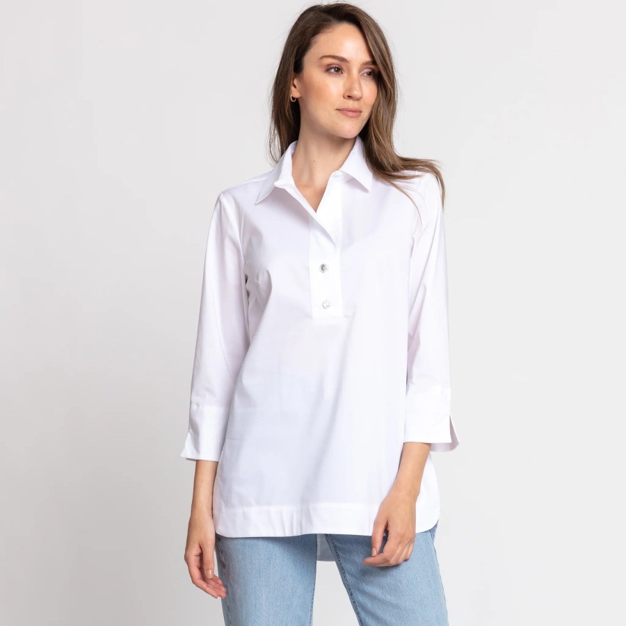 Hinson Wu Tops | Aileen Tunic In White