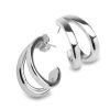 Simon Sebbag Accessories | Split Hoop Earring In Sterling Silver