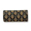 David Jeffery Accessories | Beaded Clutch - Black/Gold