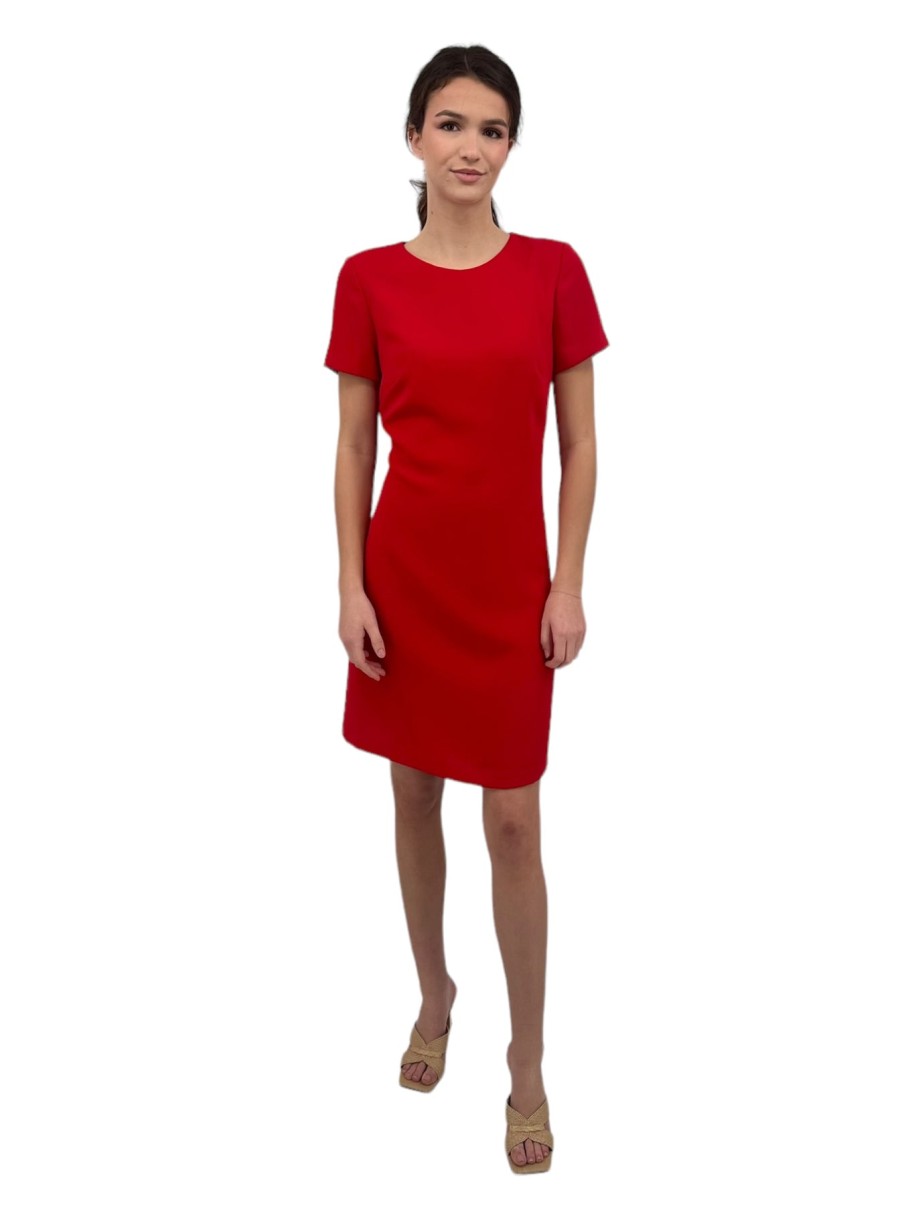 Bigio Dresses | Fit And Flare Dress In Red