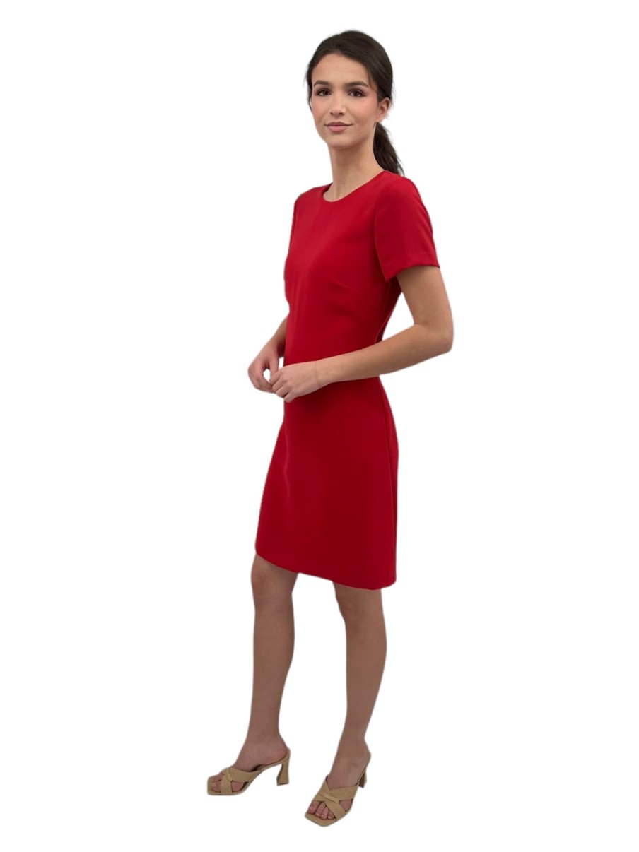 Bigio Dresses | Fit And Flare Dress In Red