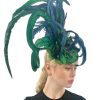 Hats by Katie Accessories | Green Disc Fascinator