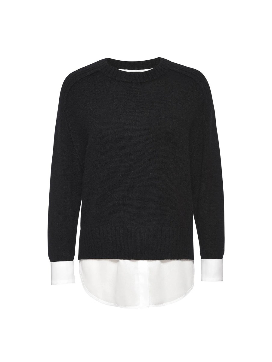 Brochu Walker Tops | The Parson Crew Looker - Black