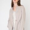 Kinross Cashmere Jackets | One Button Coat - Cloud